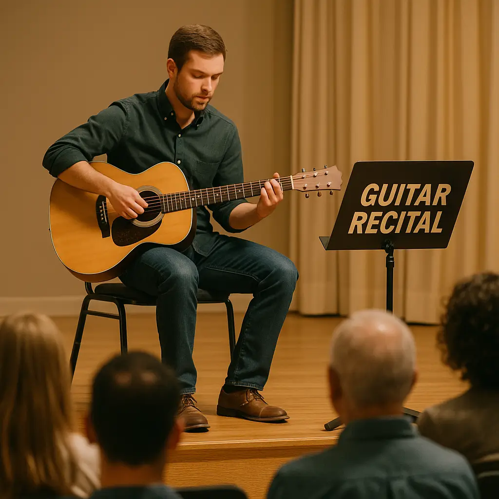 Organizing Student Recitals in Parkland | Parkland Guitar Lessons
